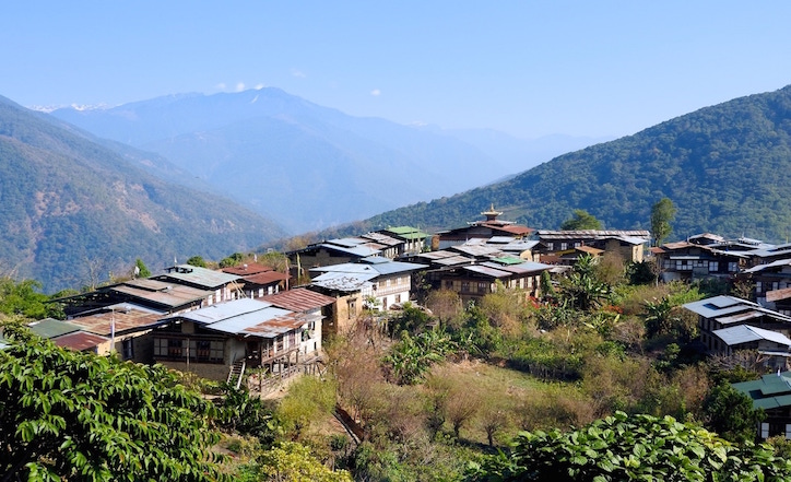 village in Bhutan